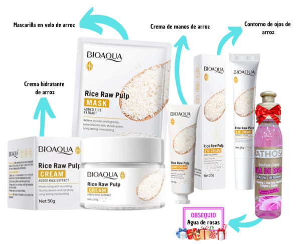 Kit de Arroz con Efecto Aclarante